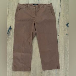 Talbots Brown Capris